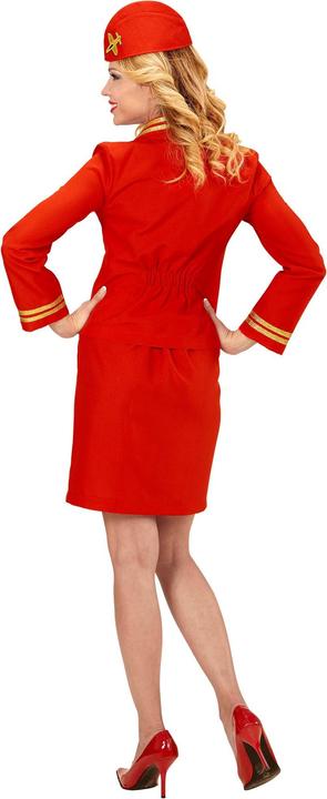 Actual product image Widmann STEWARDESS (jacket, skirt, scarf, hat), XL (XL)