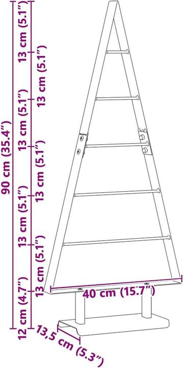 Produktbild vidaXL Metallbaum (150 cm)