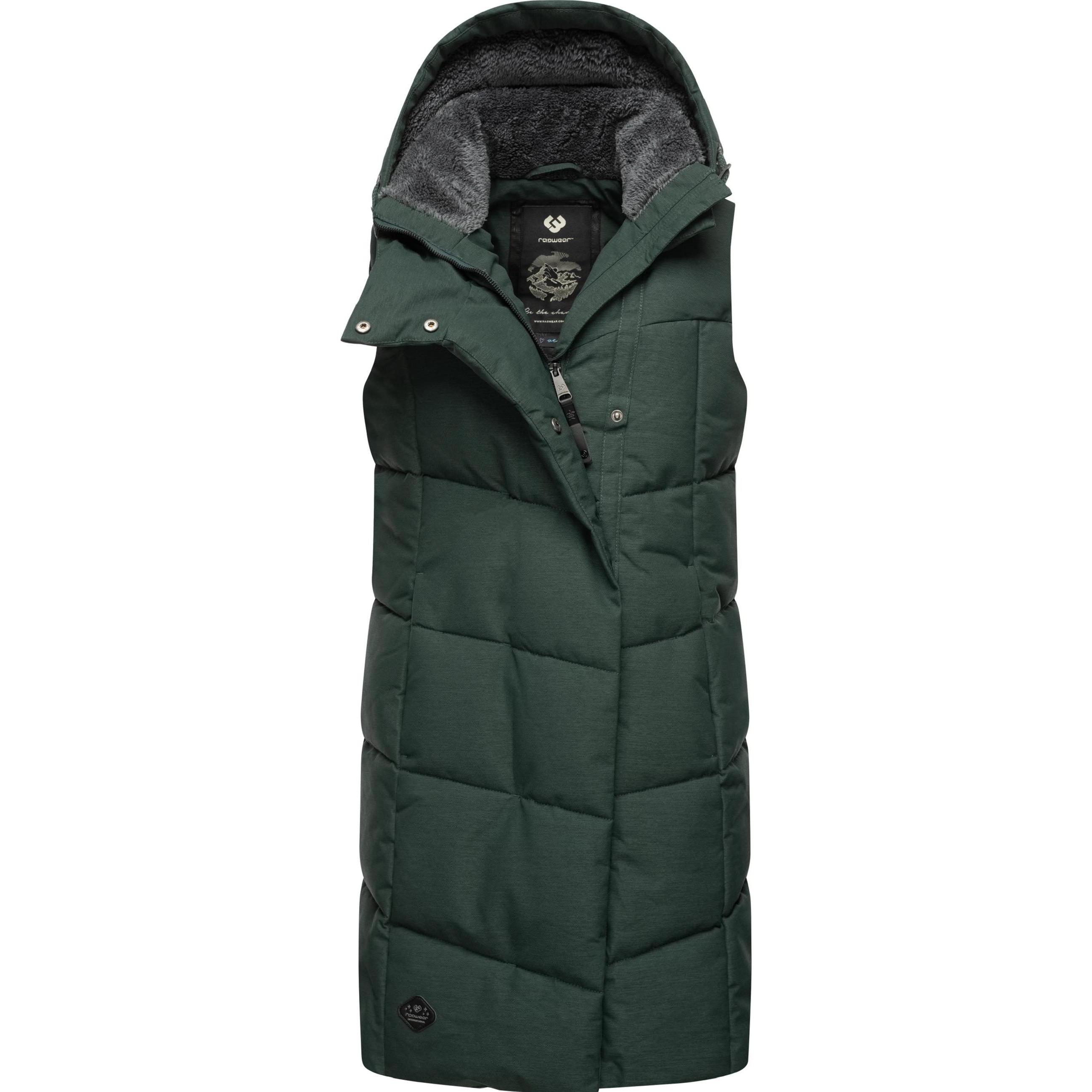 Thumbnail - Ragwear, Damen, Weste, Pavla Vest, Grün, (3XL)