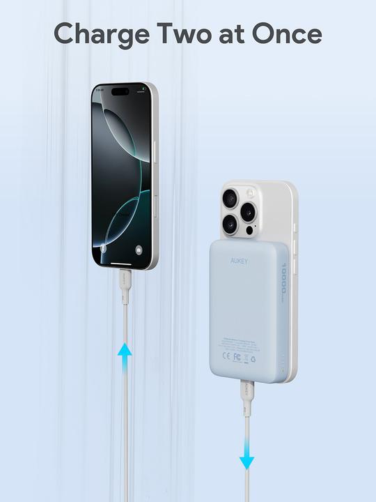 Produktbild Aukey MagFusion Slim (10000 mAh, 20 W, 20 Wh)