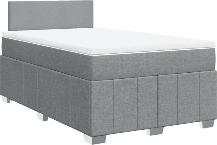 Image du produit VidaXL Bo x lit de saut avec matelas 200 x 200 cm Tissu (200 x 200 cm)