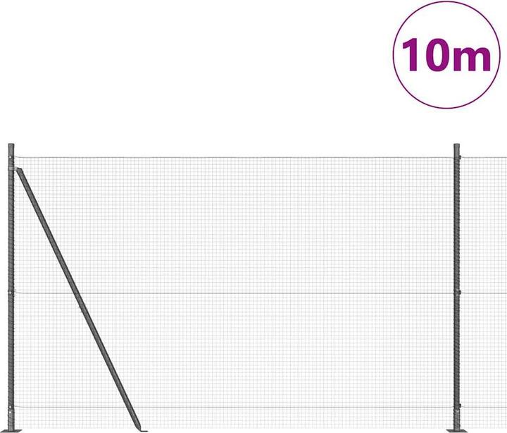 Produktbild vidaXL Zaunpfosten