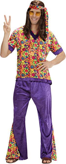 Produktbild Widmann Hippiekostüm Samt (XL)
