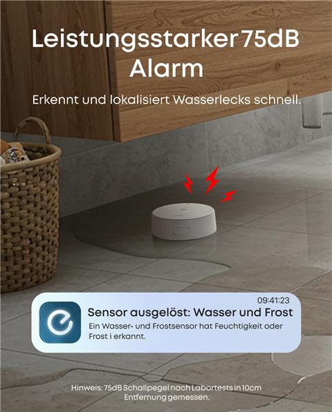 Produktbild eufy Überflutungs- und Gefriersensor