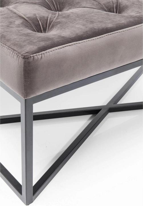 Image du produit Kare Design Banquette Crossover gris noir 150x40cm (150 cm)