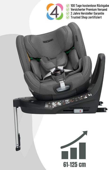 RECARO Xenon 1 Kid Reboard Kindersitz (61-125 cm) (Booster seat, ECE R129/i-Size Standard)