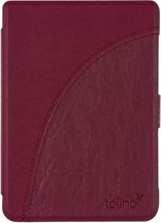 Produktbild tolino shine 4, Schutztasche in Lederoptik (Farbe:pflaume) (Tolino Shine 4)