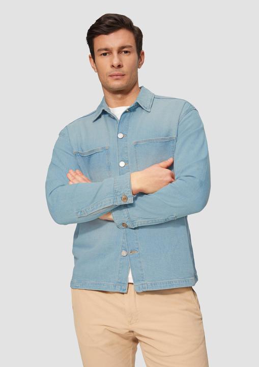 Immagine prodotto S.Oliver Hemd Lässiges Overshirt aus Denim (3XL)
