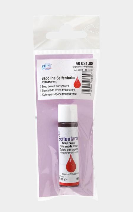 Produktbild Seifenfarbe 10 ml, rot (10 ml)