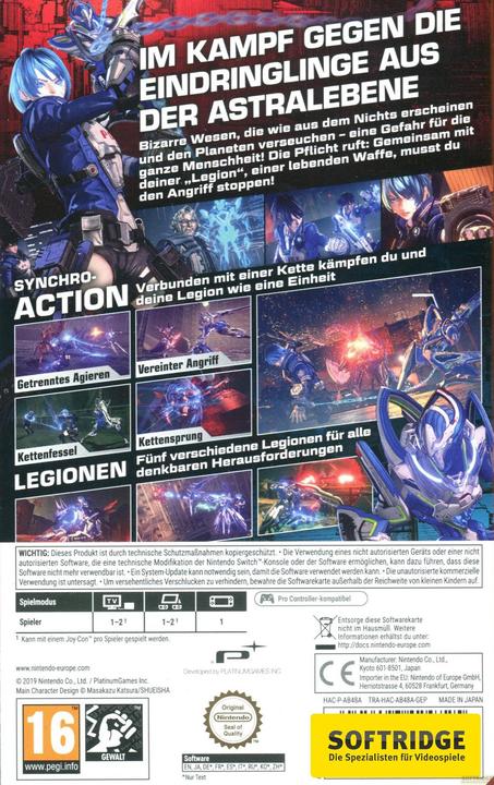 Produktbild Nintendo Astral Chain (Switch, DE)