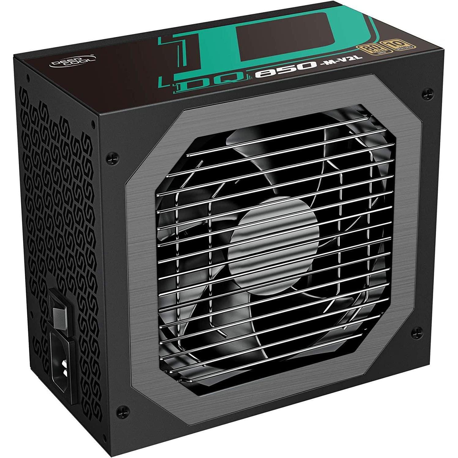 Deepcool DQ850-M-V2L Netzteil 850 W 20+4 pin ATX Schwarz (850 W), PC Netzteil, Schwarz