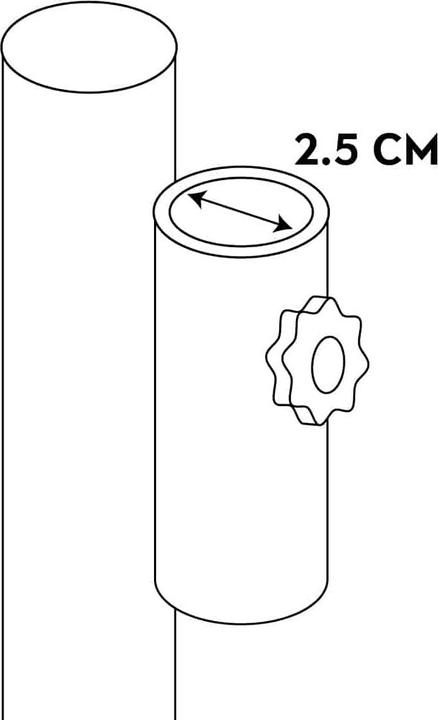Immagine prodotto Gladiatorfit Barra di supporto per mini trampolini