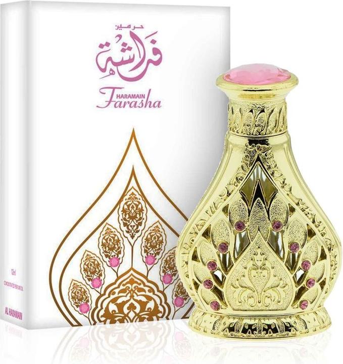 Actual product image Al Haramain Farasha Unisex Perfumed Oil 12ml (Eau de parfum, 12 ml)