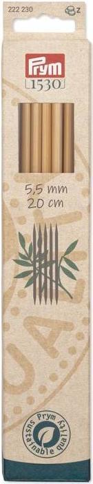 Actual product image Prym Knitting needles BAMBOO 5.50 mm, 20 cm