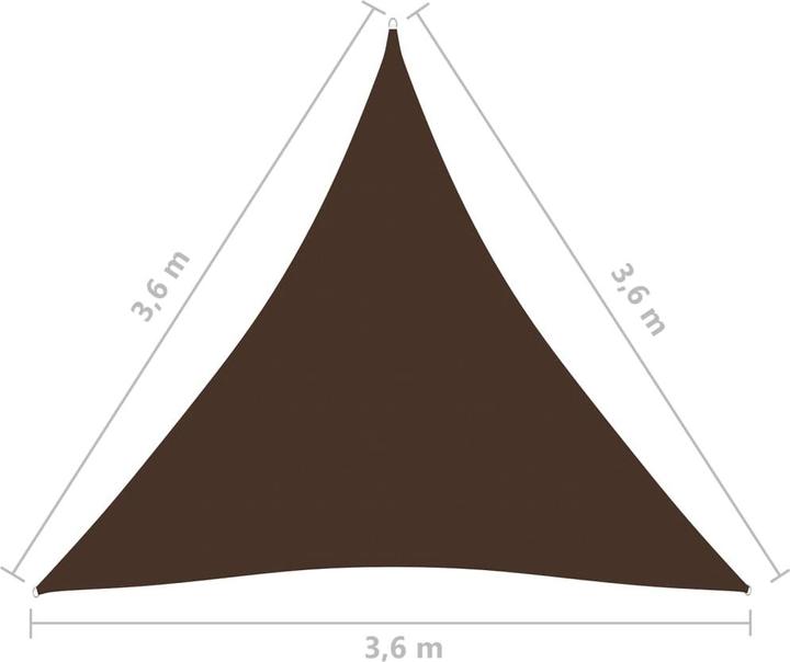 Image du produit VidaXL Voile d'ombrage (360 x 360 x 360 cm)