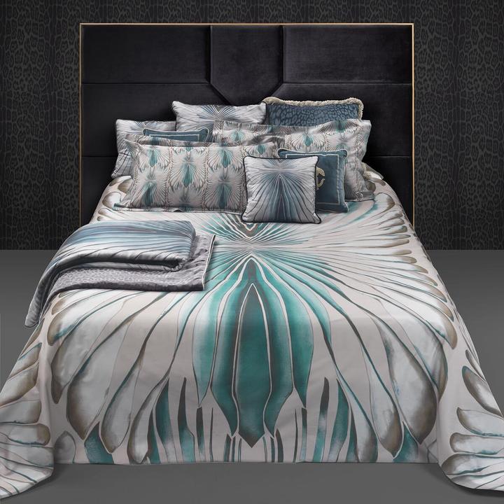 Image du produit Roberto Cavalli Mako-Satin linge de lit Tigresse blue (Set de linge de lit, 135x200 cm + 80x80 cm)