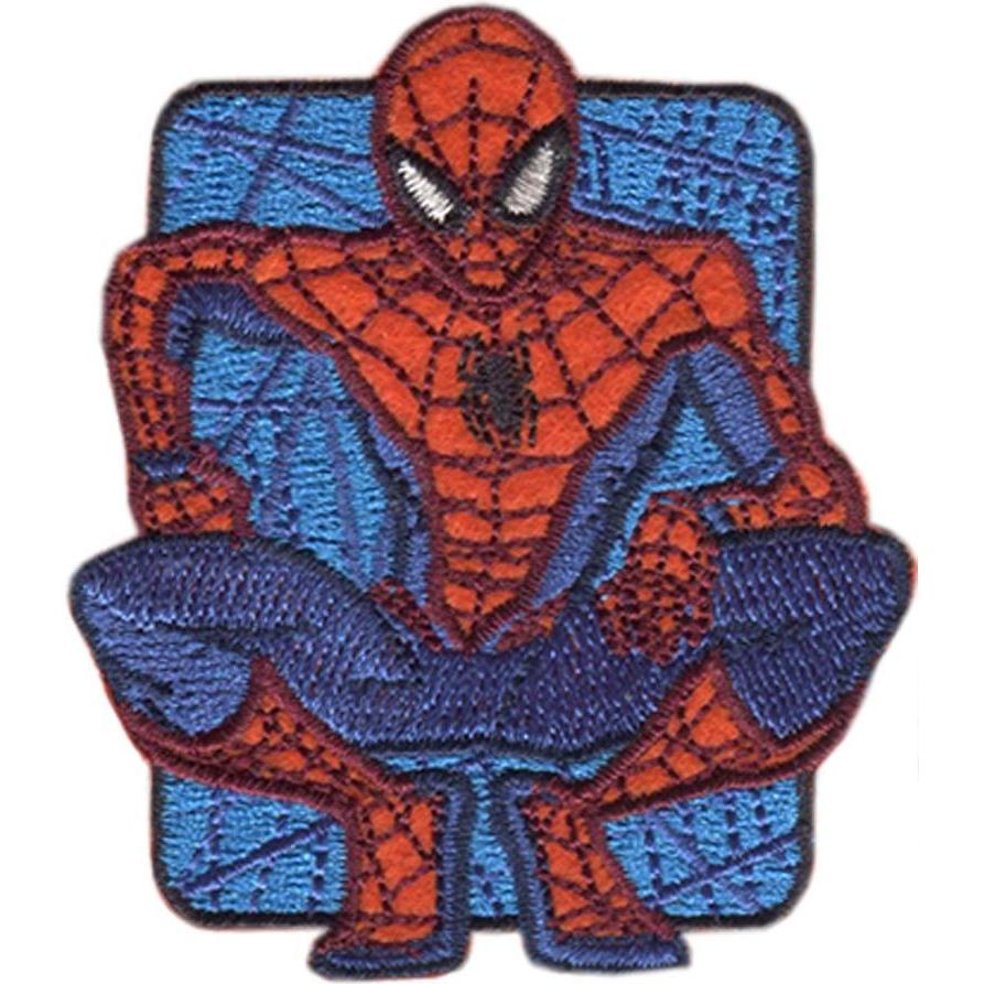 Mono Quick Spiderman Hocke, Applikationen, Blau, Rot