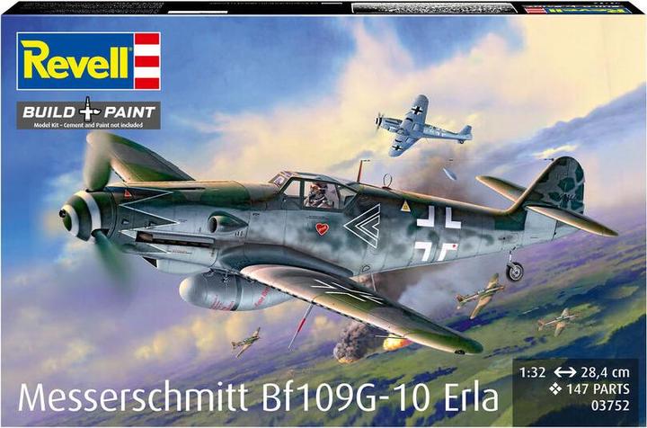 Actual product image Revell Messerschmitt Bf109G-10 Erla
