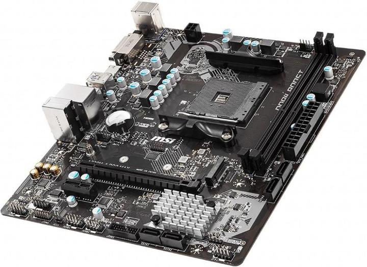 Produktbild MSI A320M-A PRO MAX motherboard (AM4, AMD A320, mATX)