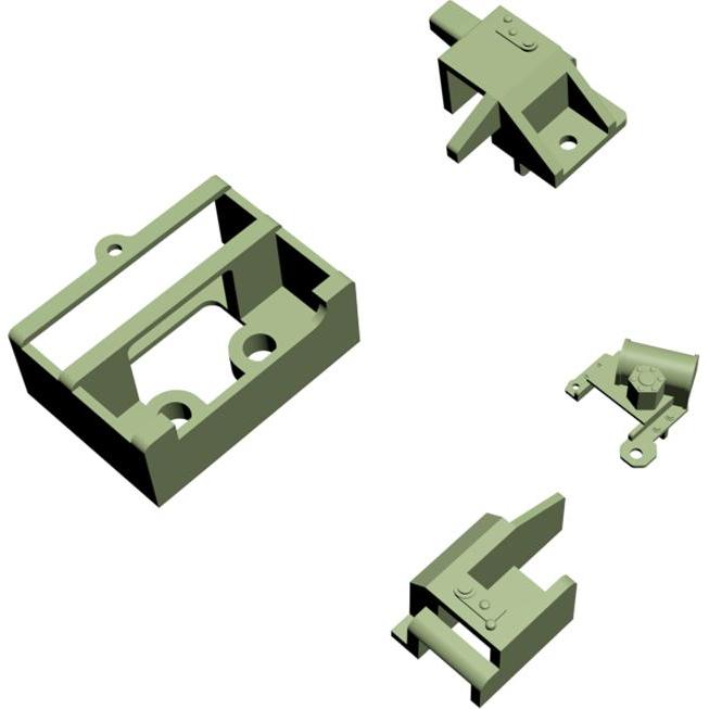 Amewi Parti di ricambio per camion 8x8 verde