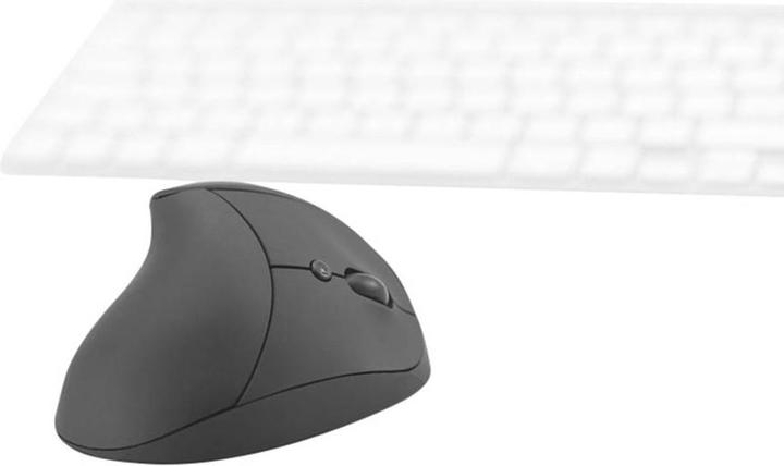 Immagine prodotto Digitus Ergonomico verticale senza fili a 6 pulsanti 1600 dpi nero (Senza fili)