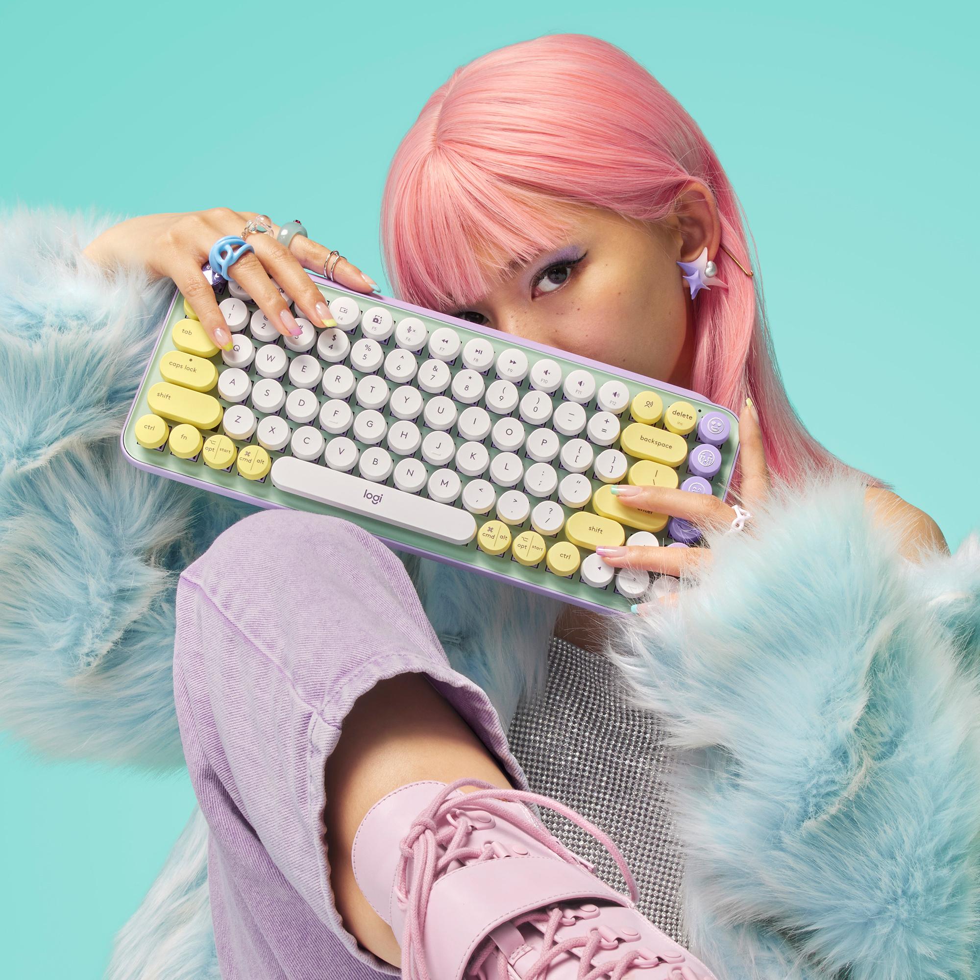 Thumbnail - Logitech Pop (Eng. Int., Kabellos), Tastatur, Grün