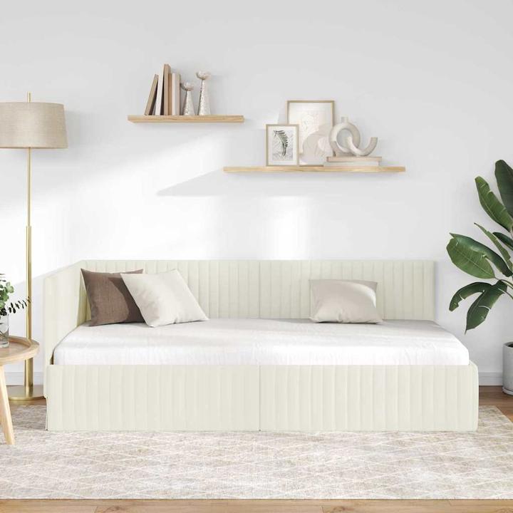 Actual product image vidaXL Samtbettgestell (100 x 200 cm)