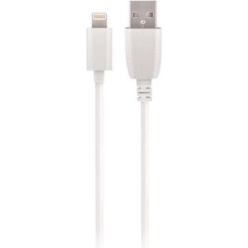 Maxlife Kabel USB - Lightning 1,0 m 1A weiss (1 m, USB 3.0), USB Kabel
