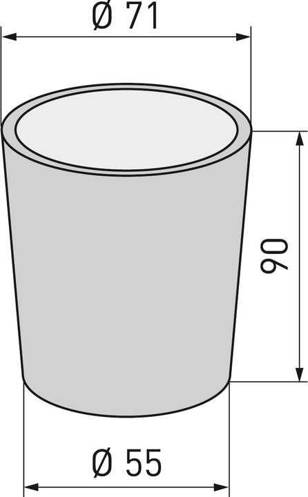Immagine prodotto Diaqua Tazza di ricambio Laguna (Ø 7 cm, Ø 5,5 cm, Ø 9 cm)