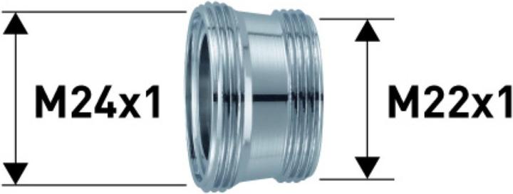 Actual product image Neoperl Reduction M22x1xM24x1 14mm (Pipe reduction)