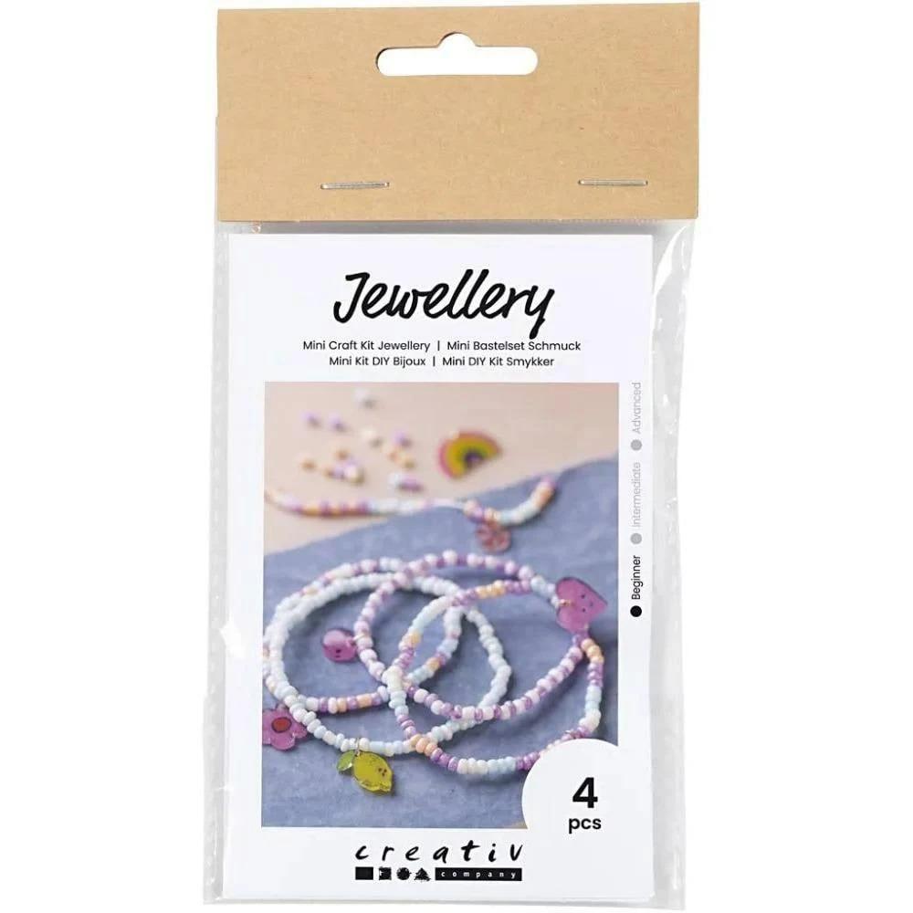 Creativ Company Schmuck Bastelset Armbänder mit Schrumpffolie