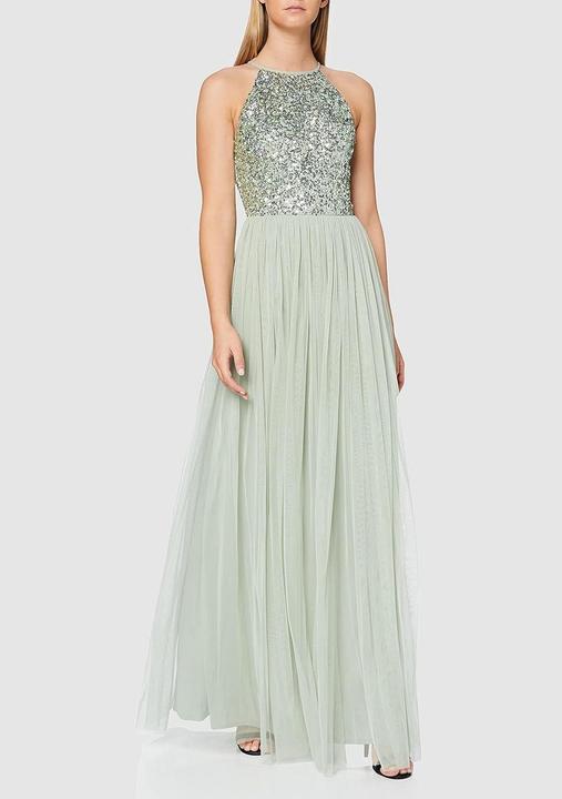 Produktbild Herba Halter-Nacken-Maxi-Kleid (34)