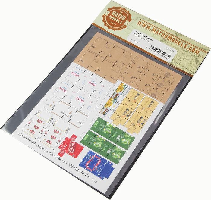 Produktbild Matho Models Cardboard Boxes - SMALL SET 1