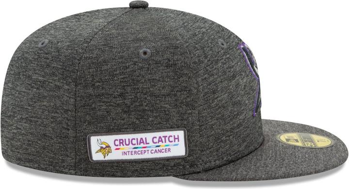 Actual product image New Era 59Fifty Fitted Cap - CRUCIAL CATCH Minnesota Vikings (7 1/4)