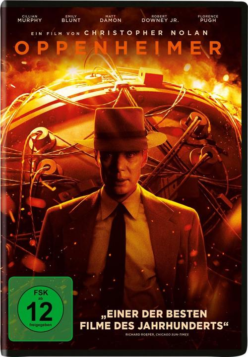 Produktbild OPPENHEIMER (2023) DVD (DVD, 2023, Deutsch, Englisch)
