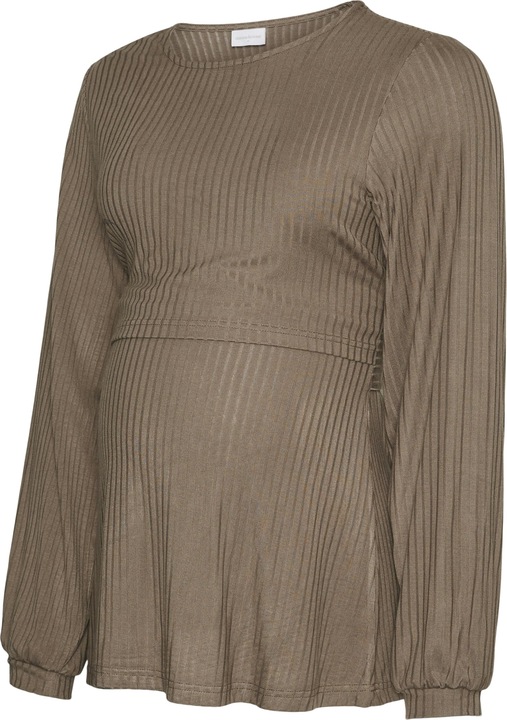 Mamalicious Normal geschnitten Rundhals Top Bluse