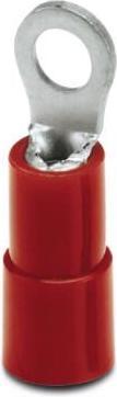 Produktbild Phoenix Contact Ringkabelschuh Querschnitt (max.)=1.5 mm² Loch-Ø=3.2 mm Teilisoliert Rot 3240016 100 St.