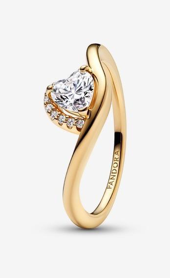 Image du produit Pandora Welliges Herz Ring (58)