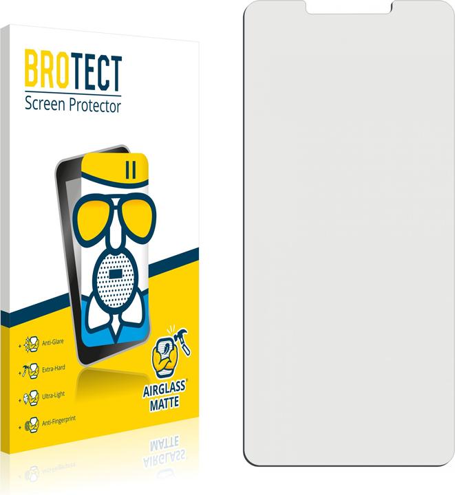 Actual product image BROTECT AirGlass Glass Matte (1 Piece, Samsung Galaxy A9 (2018))