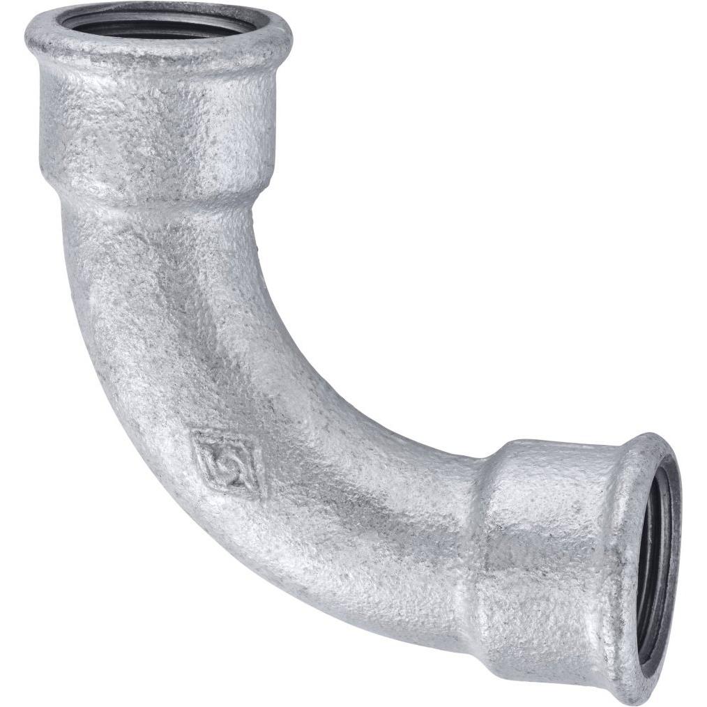 Mateu, Rohrverbindungstechnik, Bogen lang (Winkelverbindung)