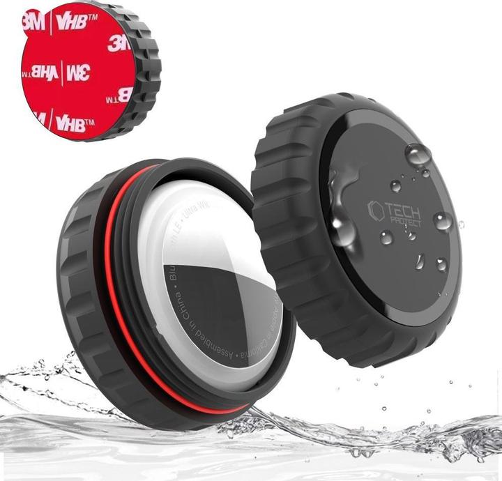 Immagine prodotto Tech-Protect 3m Tasche Für Apple Airtag 1 / 2 Schwarz