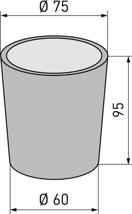 Actual product image Diaqua Chich (Ø 7.5 x 9 cm)