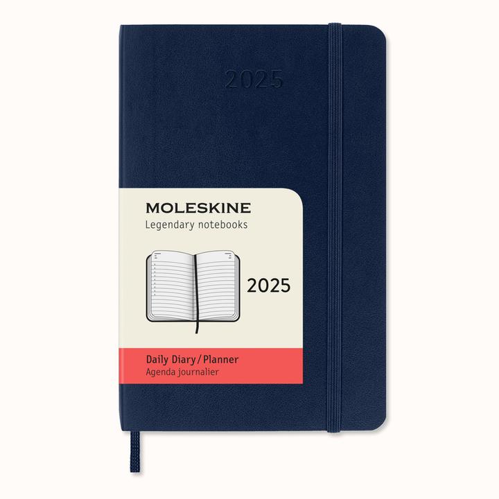 Actual product image Moleskine Diary (Pocket 9x14, 1 day / 1 page)