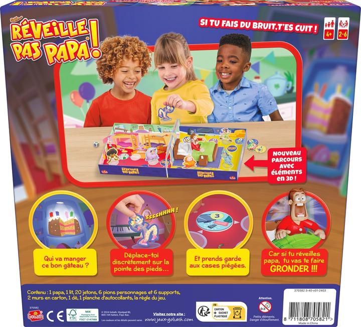 Image du produit Goliath Toys Réveil Pas Papa (Français)