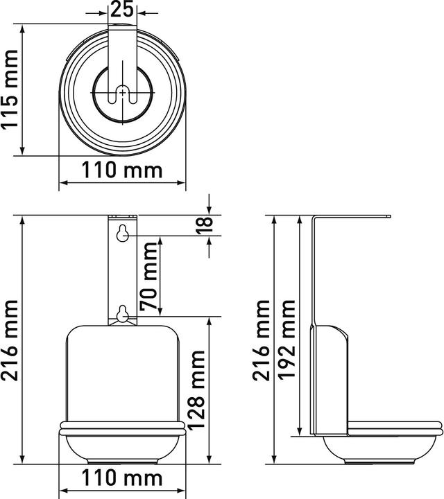 Actual product image Diaqua Round