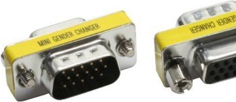 Produktbild InLine Mini-Gender-Changer (VGA, 4 cm)