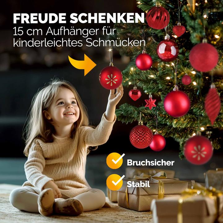Image du produit Deuba Décors de Noël (103 -pièce)