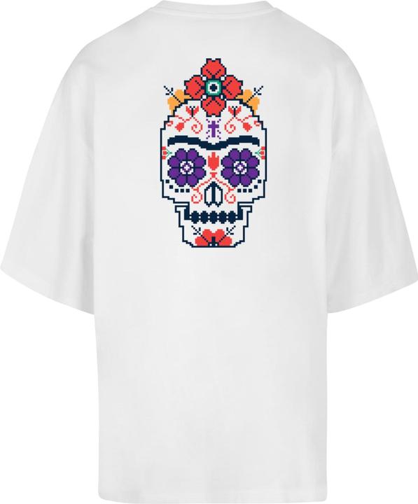Produktbild Merchcode Frida Kahlo - Pixels viva la vida Huge Tee - 117215 (M)