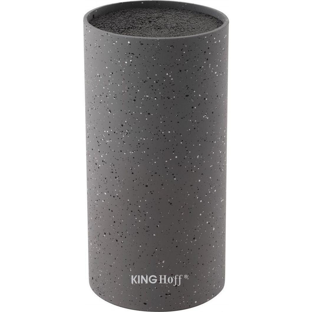 Kinghoff UNIVERSAL STAND MIRROR KH-1249 22cm, Messerblock, Schwarz