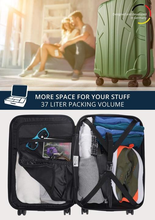 Immagine prodotto Suitline Handgepäck Hartschalen-Koffer (34 l)